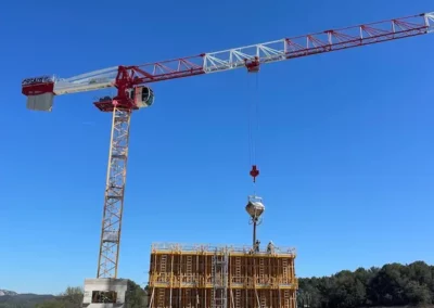 Bastide Coulage voiles hauteur 7m50